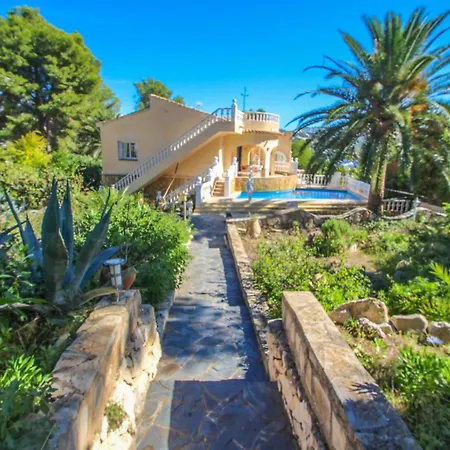 Leila Holiday With Private Swimming Pool In Moraira *