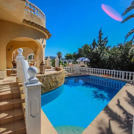 Villa Leila Holiday With Private Swimming Pool In Moraira Teulada