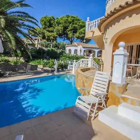 Leila Holiday With Private Swimming Pool In Moraira Villa *